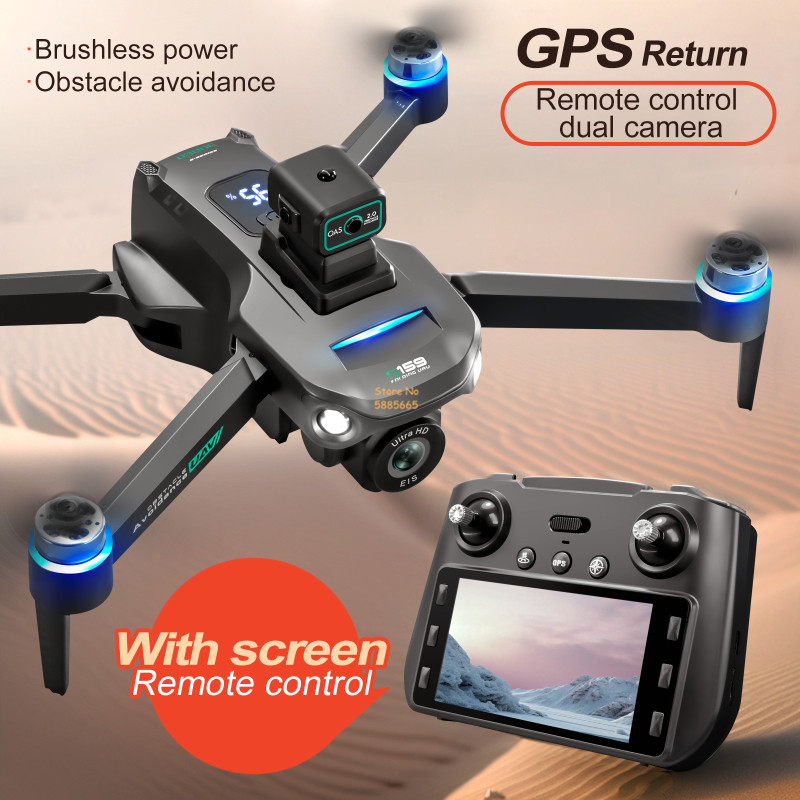 8K Dual Camera 5G WIFI FPV Rem - Drone Lidar ulasan dan harga