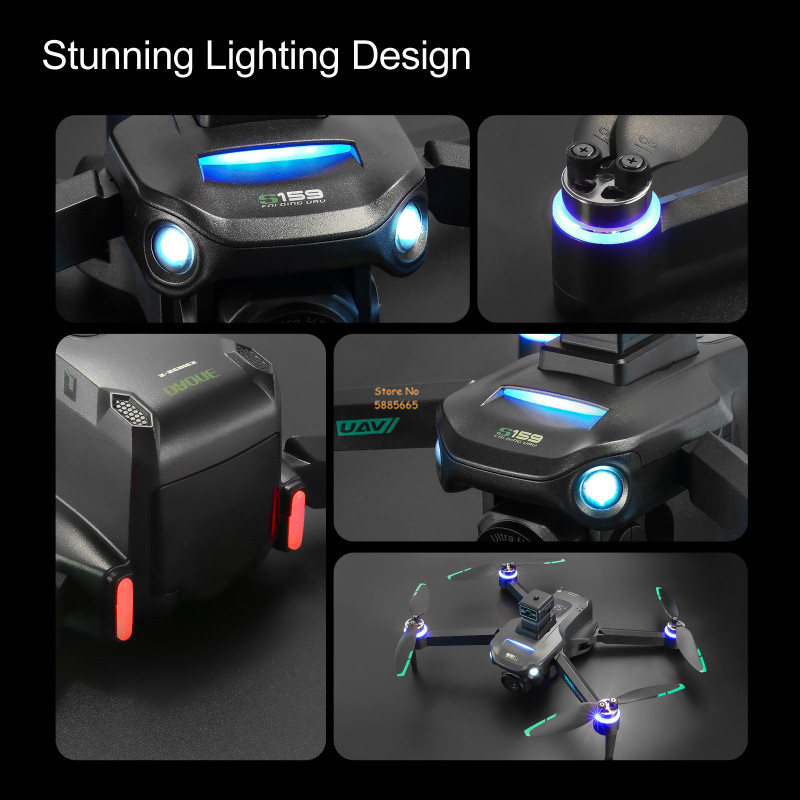 8K Dual Camera 5G WIFI FPV Rem - Drone Lidar ulasan dan harga