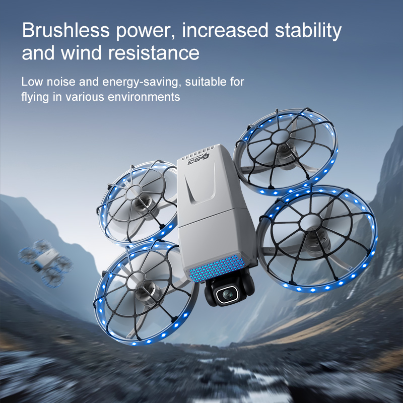 New Mini Foldable Drone G63 Op - Drone Cinematic ulasan dan harga