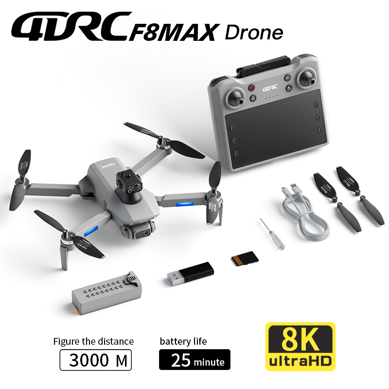 F8 MAX GPS Drone Professional  - Drone Surveying ulasan dan harga