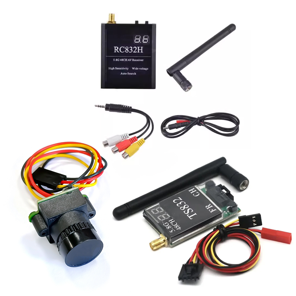 TS832 Receiver +RC832 +1000TVL - Drone Lidar ulasan dan harga
