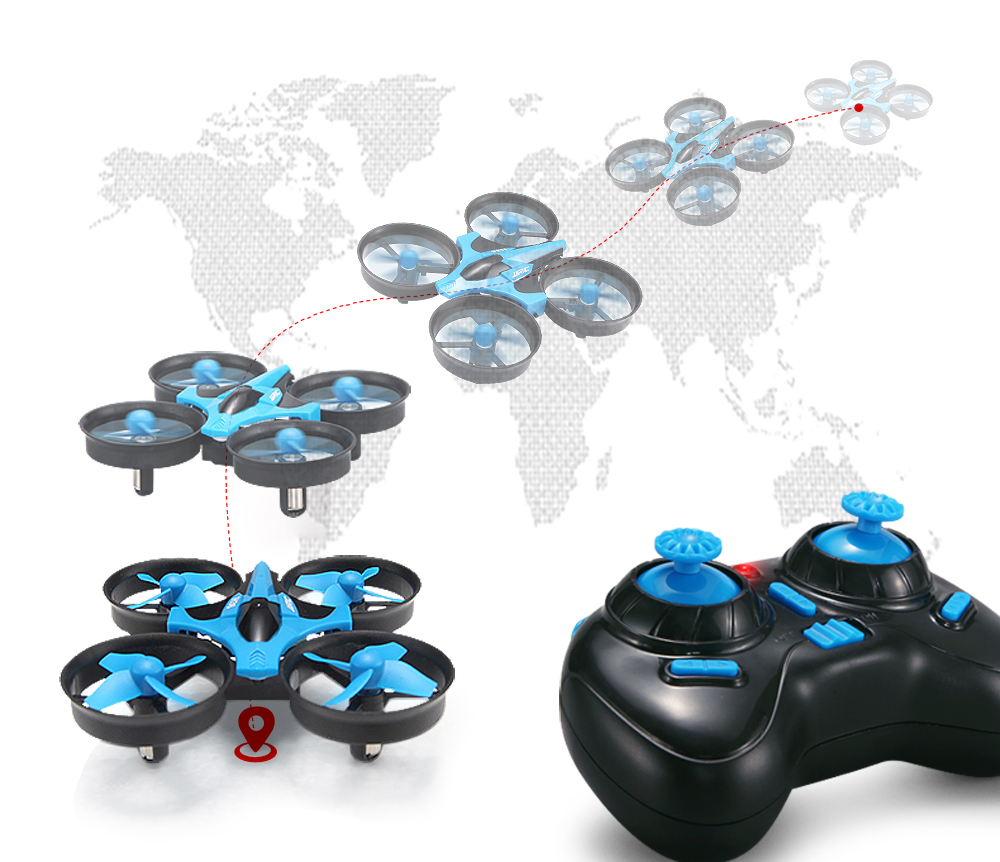 JJRC H36 Mini Rc Drone 4ch 6-A - Drone Aerial Photography ulasan dan harga