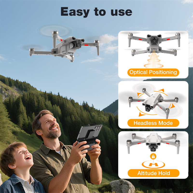 NEW Hot L017 Pro Drone Brushle - Drone Lidar ulasan dan harga