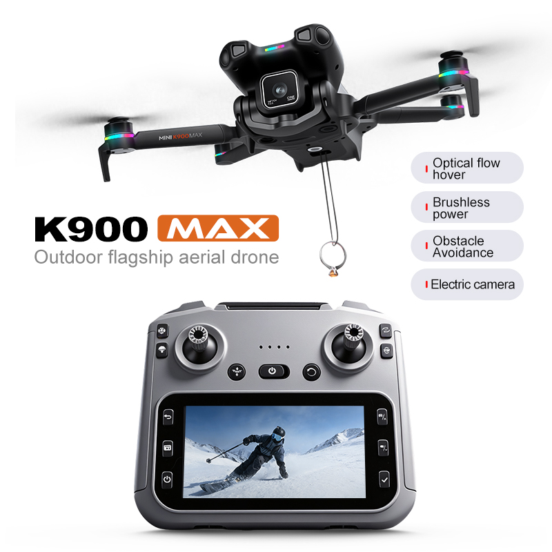 New K900 MAX GPS Drone Cam Fis - Drone Multispectral ulasan dan harga