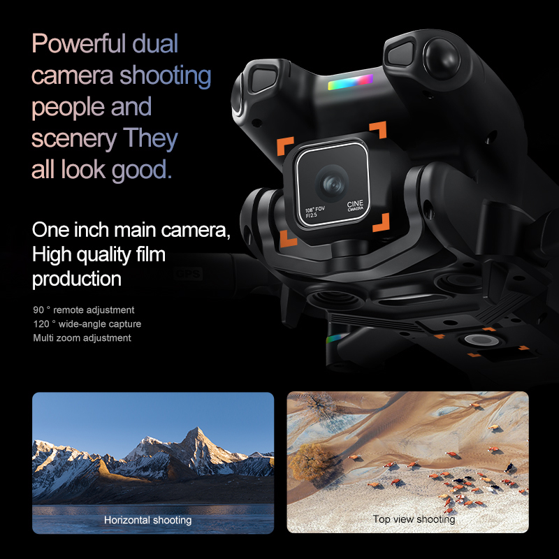 New K900 MAX GPS Drone Cam Fis - Drone Multispectral ulasan dan harga