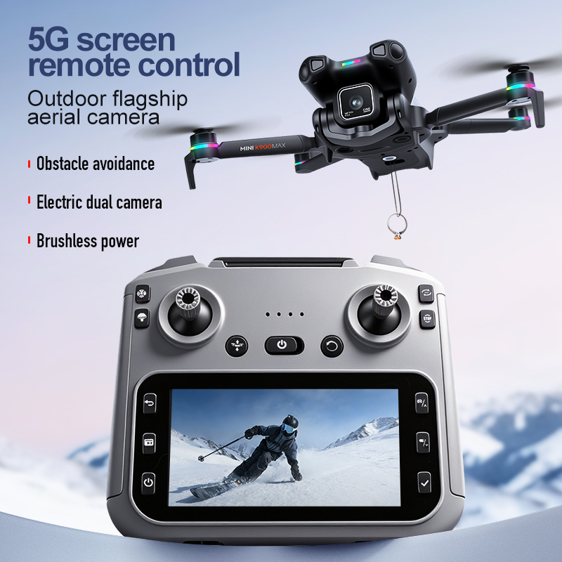 New K900 MAX GPS Drone Cam Fis - Drone Multispectral ulasan dan harga